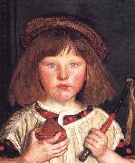 Ford Madox Brown The English Boy oil painting